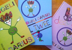 Mijn moeder op bezoek op de groep